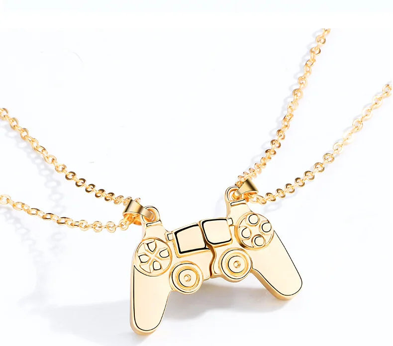 Hip-hop Gamepad Pendant Rope Chain Necklace