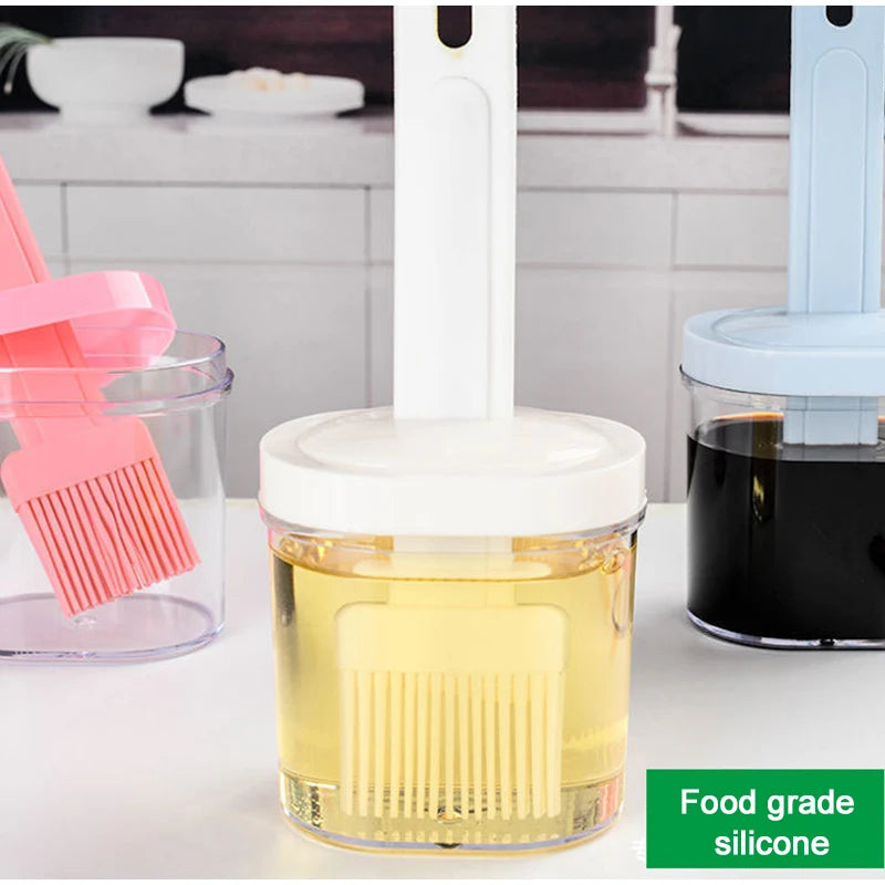 Silicone Oil Brush, Heat Resistant Multipurpose Oil Dispenser