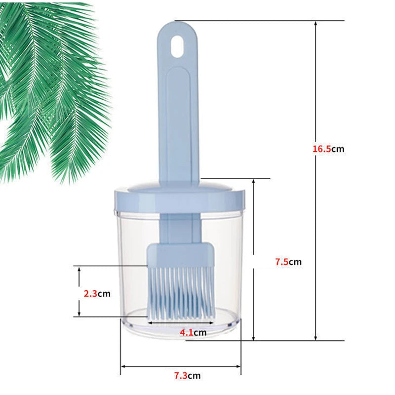 Silicone Oil Brush, Heat Resistant Multipurpose Oil Dispenser