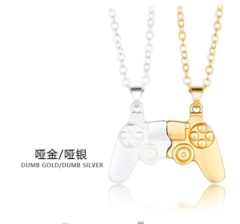 Hip-hop Gamepad Pendant Rope Chain Necklace