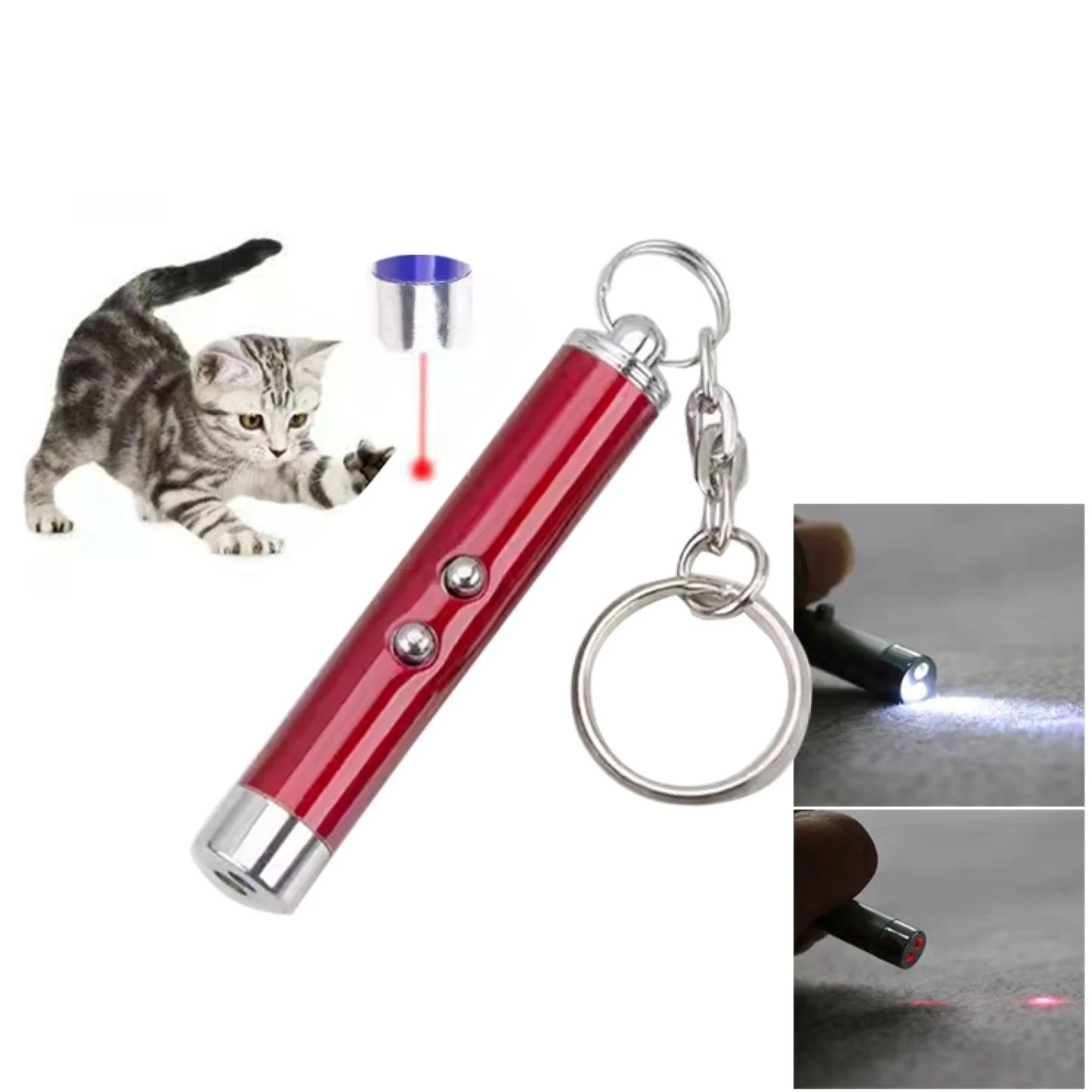 LED Red Point Fancy Cat Laser Pen