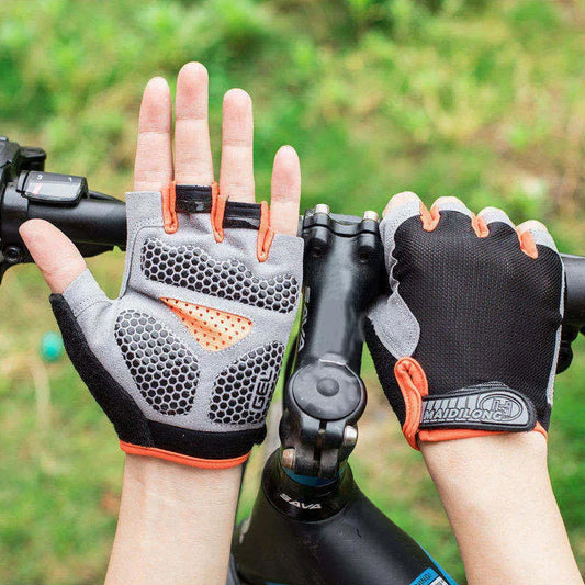 Men Cycling Bicycle Gloves Half Finger Gloves Anti-Slip Glove