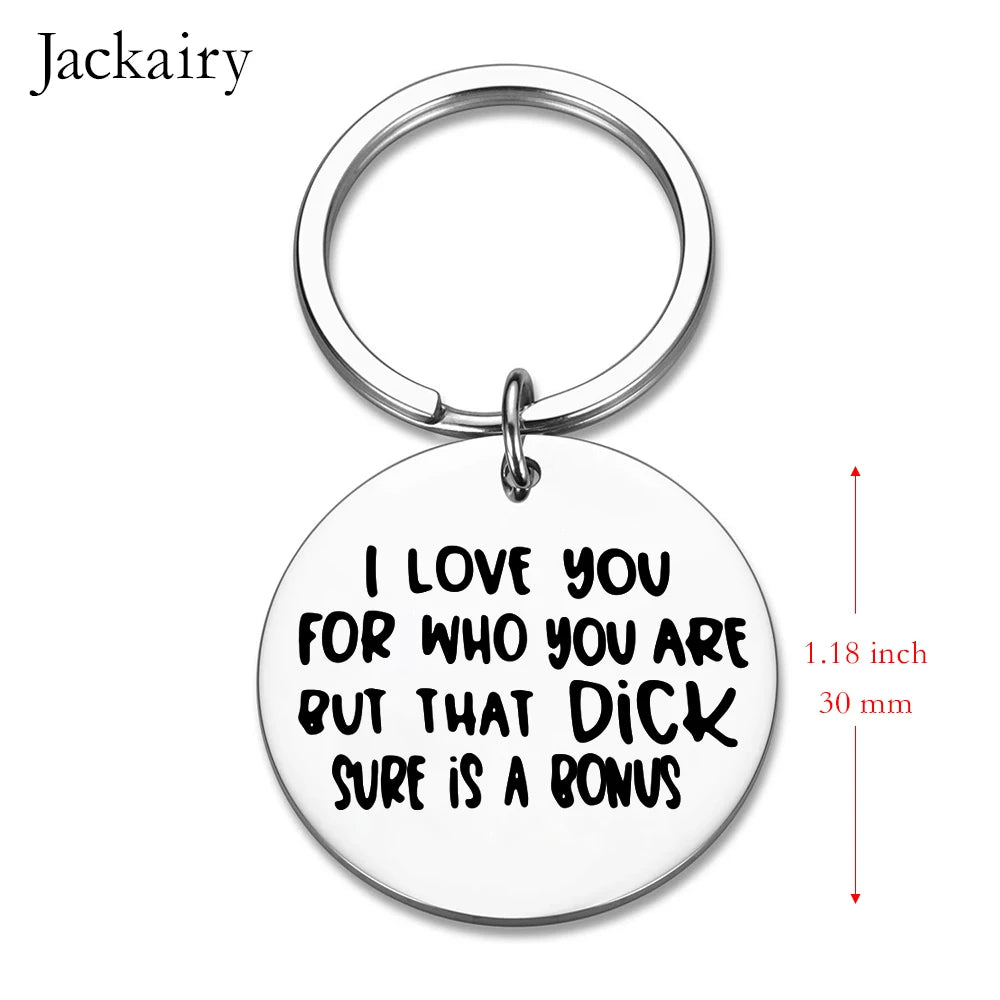 Funny Keychain for Boyfriend/Husband keychain/necklace