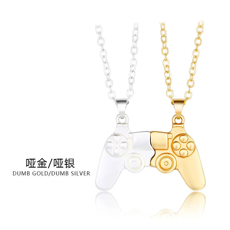 Hip-hop Gamepad Pendant Rope Chain Necklace