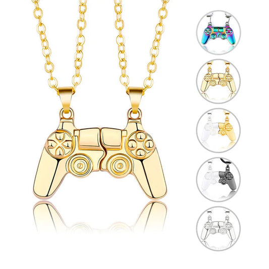 Hip-hop Gamepad Pendant Rope Chain Necklace