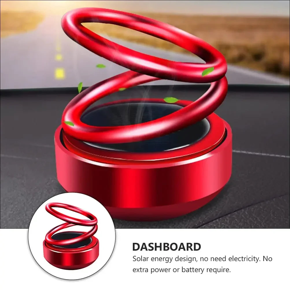 Car Rotating Perfume Solar Powered Air Freshener