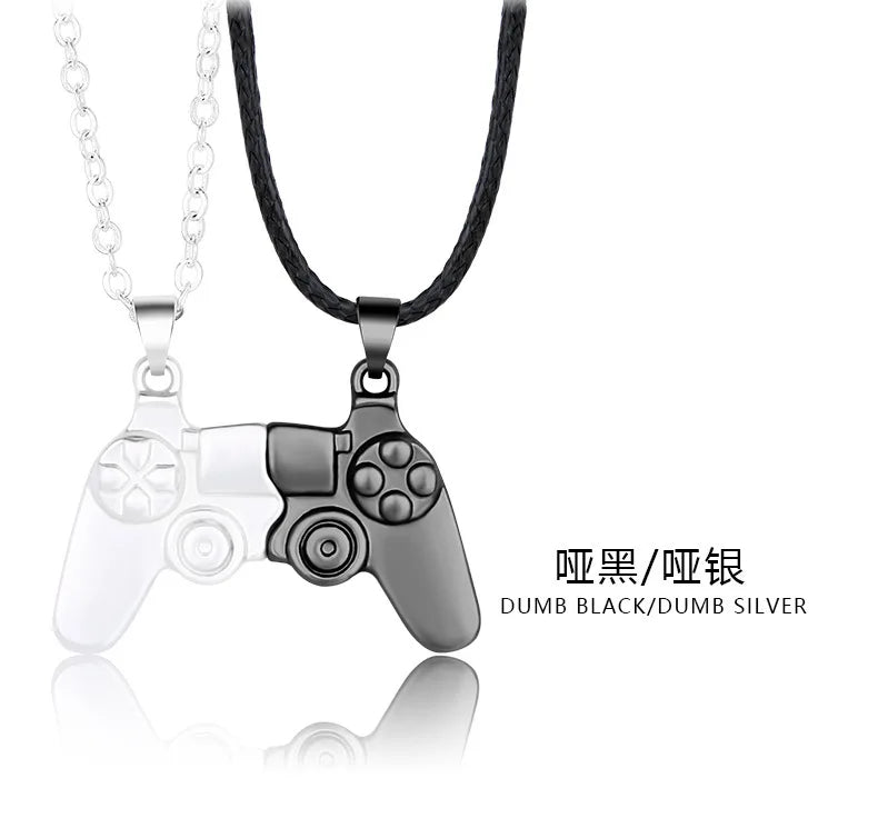 Hip-hop Gamepad Pendant Rope Chain Necklace