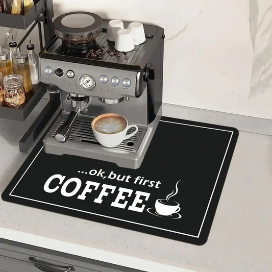 Coffee Machine Absorbent Non-Slip Mat