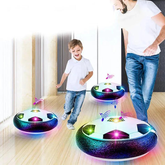 Hover Soccer Ball Toys for Children, Electric Floating Football with LED Light Music