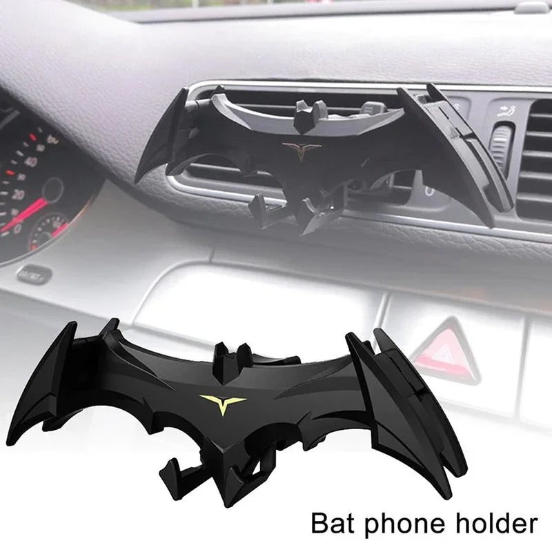 Bat-shaped Gravity Buckle Car Phone Holder Suitable for All 4-6.5 Inch Devices