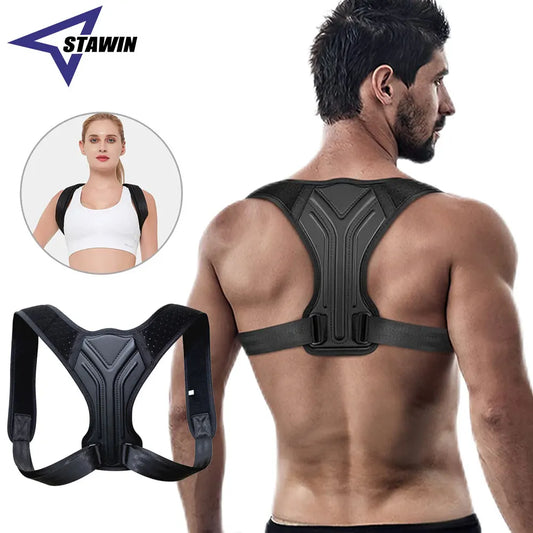 Adjustable Back Shoulder Posture Corrector Belt, Spine Support