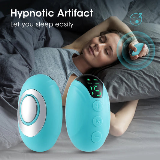 Handheld Mini CES Sleep Aid Smart Microcurrent EMS Pulse Stimulation Stress Pressure Anxiety good for Insomnia Relief