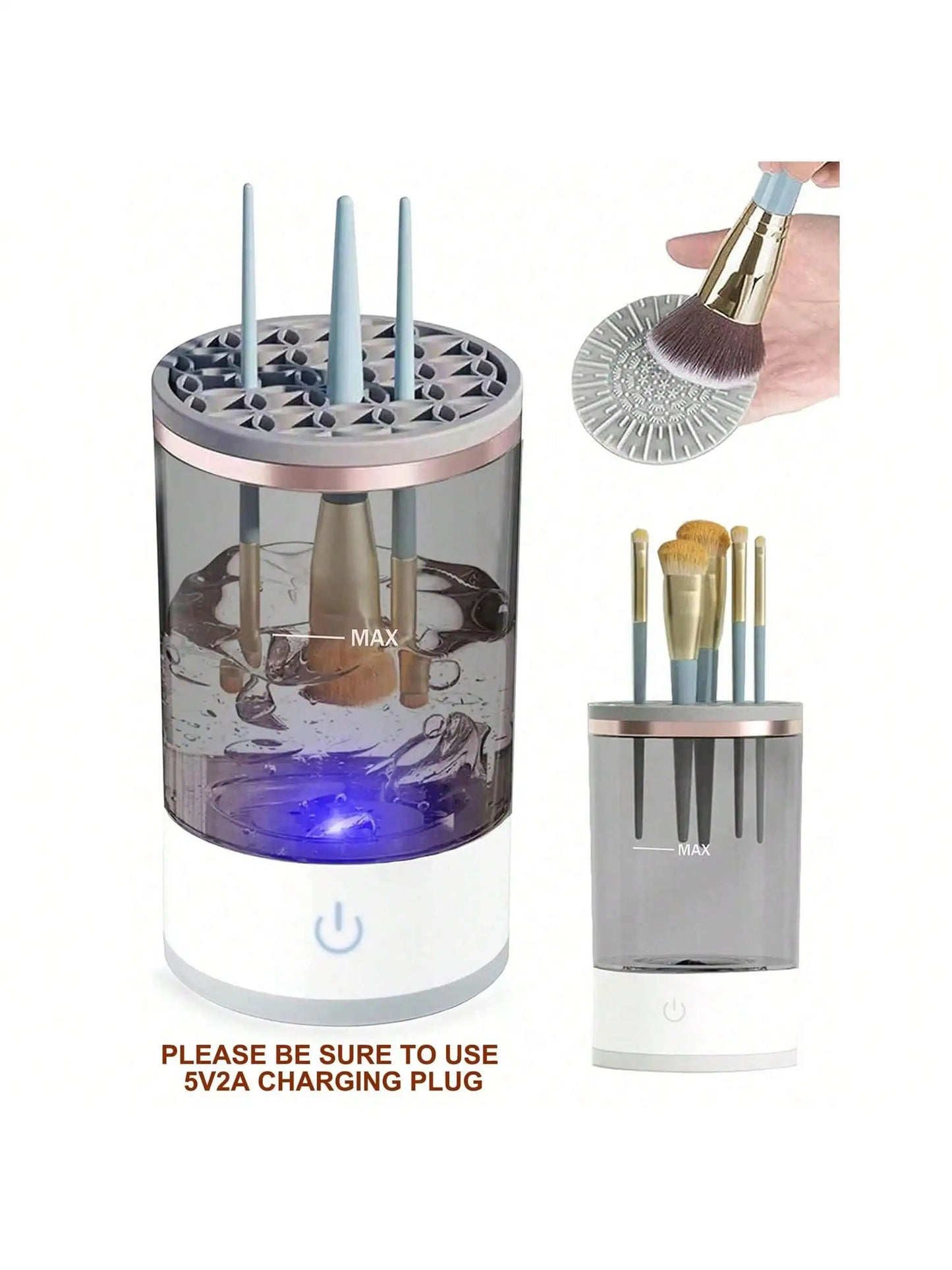 Electric Makeup Brush Cleaner Machine USB