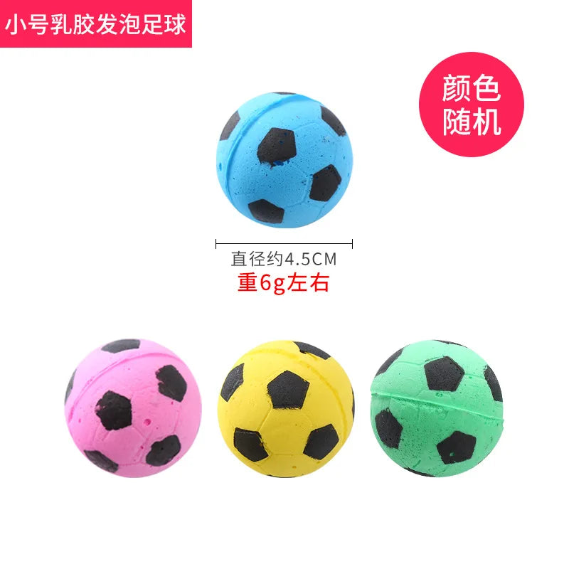 Cat Toy Latex Foam Ball Interactive Game