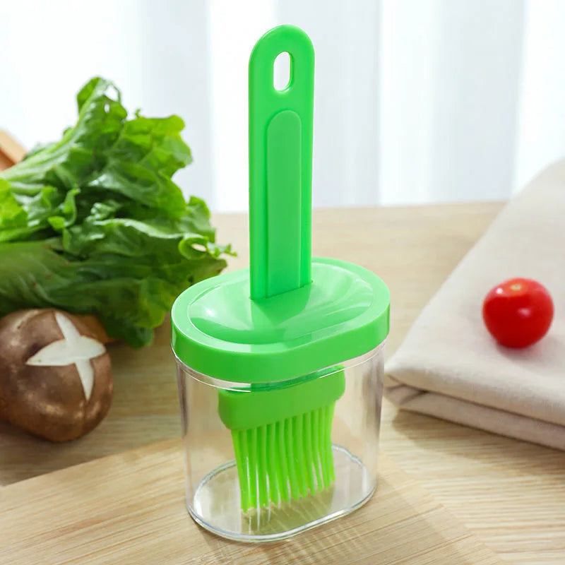 Silicone Oil Brush, Heat Resistant Multipurpose Oil Dispenser