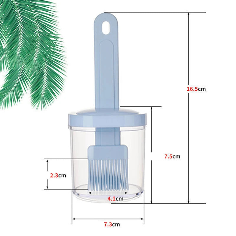 Silicone Oil Brush, Heat Resistant Multipurpose Oil Dispenser