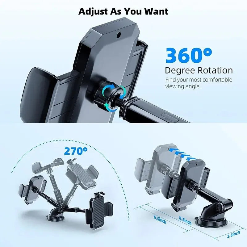 Car Phone Holder Mount Stand Suction Cup