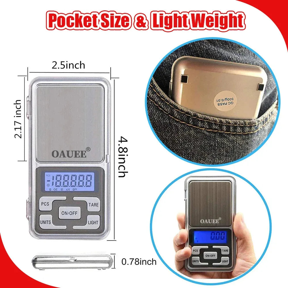 Mini Electronic High Precision Pocket Digital Scale