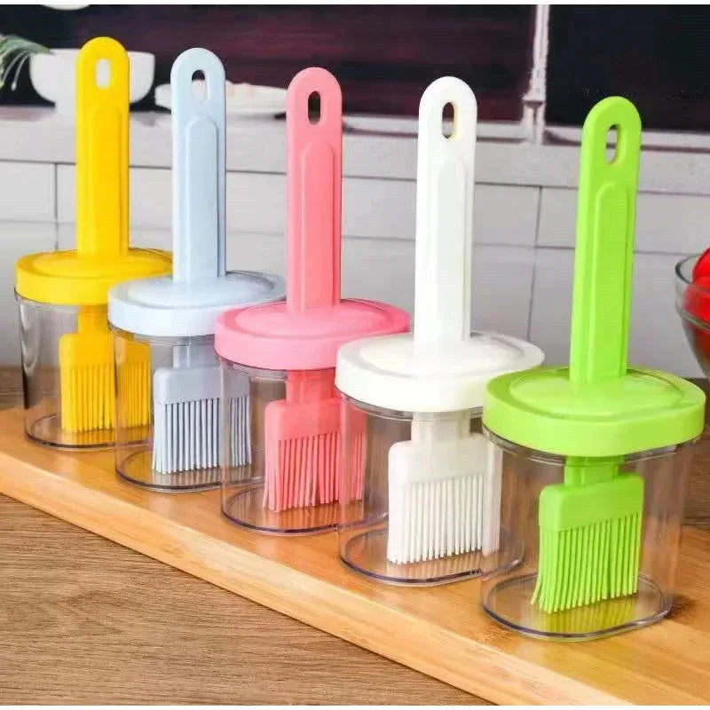 Silicone Oil Brush, Heat Resistant Multipurpose Oil Dispenser