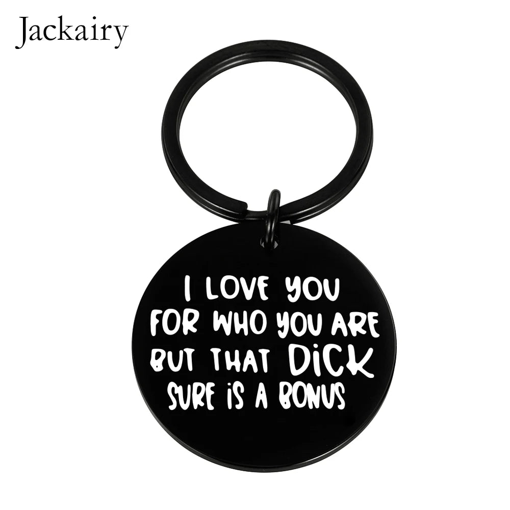 Funny Keychain for Boyfriend/Husband keychain/necklace