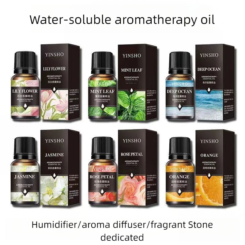 17 Scents 10ml Essential Oils for Aroma Diffuser Air Humidifier Water-soluble