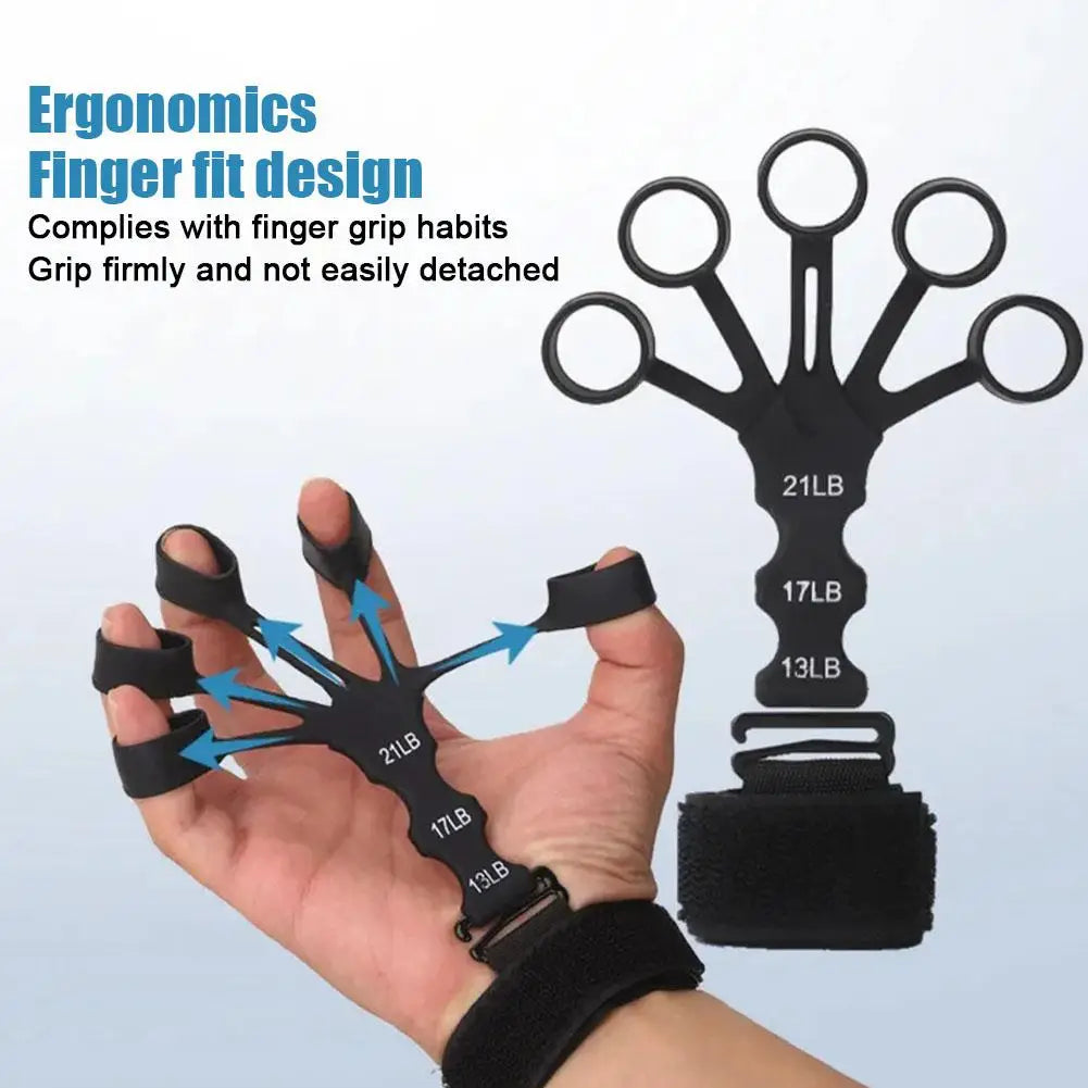 Hand Grip 5 Finger Exerciser Strength Training for Wrist