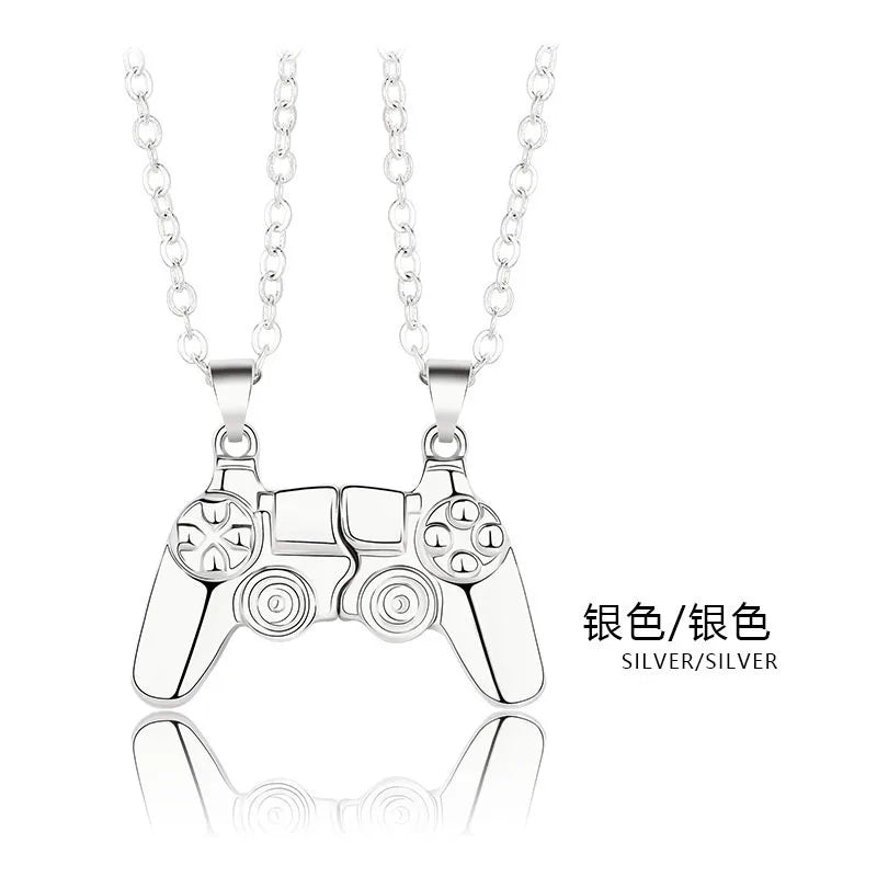 Hip-hop Gamepad Pendant Rope Chain Necklace