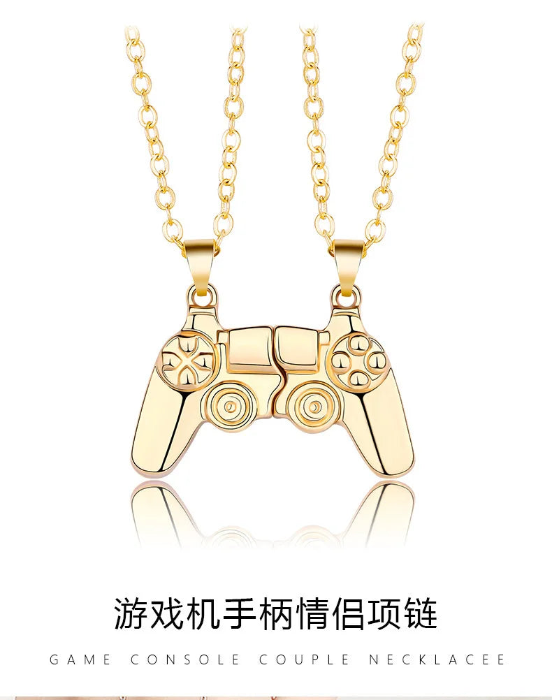 Hip-hop Gamepad Pendant Rope Chain Necklace