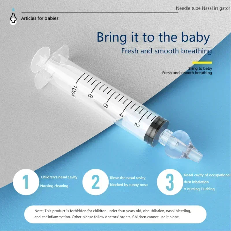 Baby Nasal Aspirator Syringe Nose Cleaner