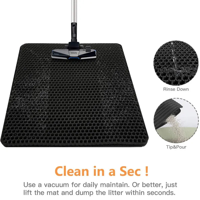 Cat Litter Mat Waterproof Double Layer