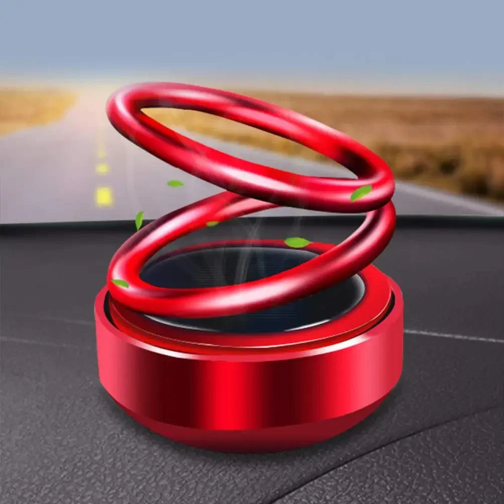 Car Rotating Perfume Solar Powered Air Freshener