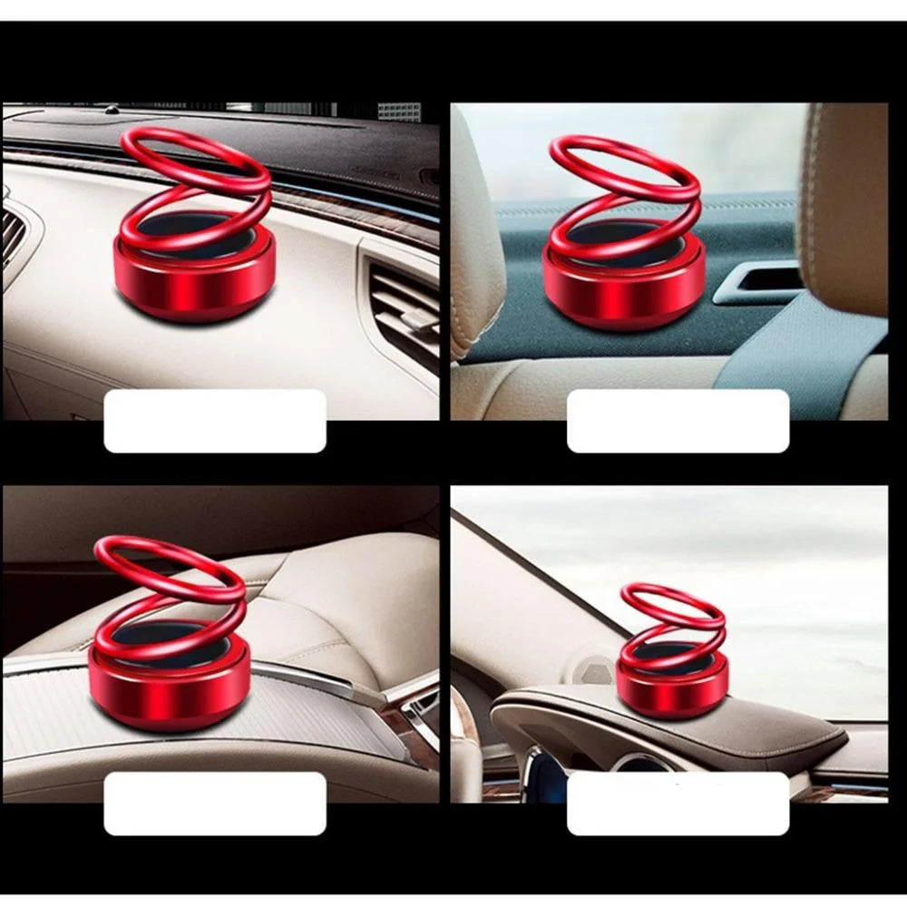 Car Rotating Perfume Solar Powered Air Freshener