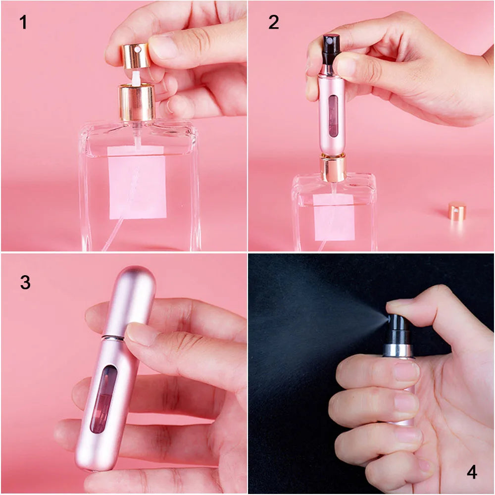 8/5ml Perfume Atomizer Portable Liquid Container