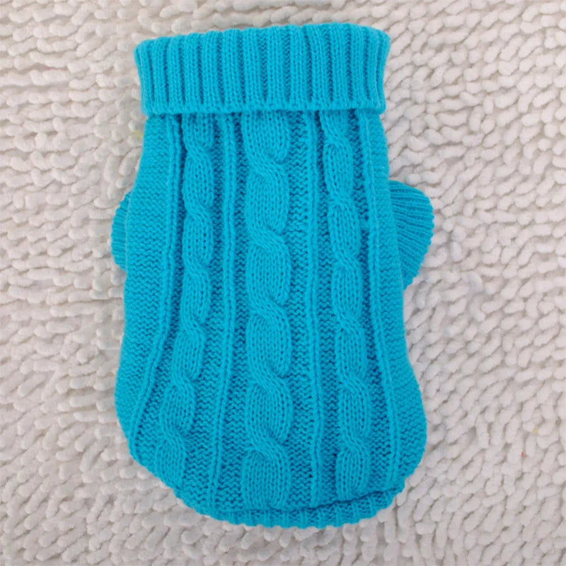 Winter Clothes Knitted Pet Clothes for Small Medium Dogs ,cats