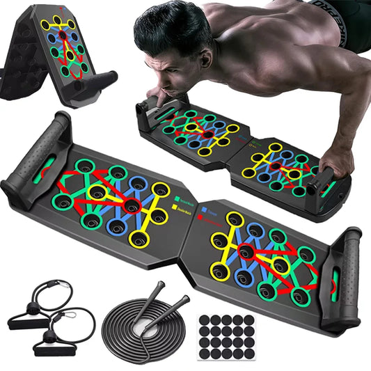 Push-up Board Set Multifunctional for Chest Abdomen Arms/Back Training