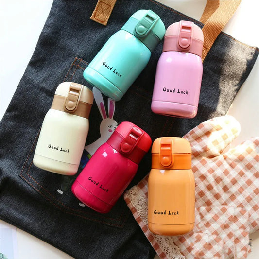 200ml/360ml Cute Candy Mini Stainless Steel Thermal Coffee Mug Vacuum flask insulated