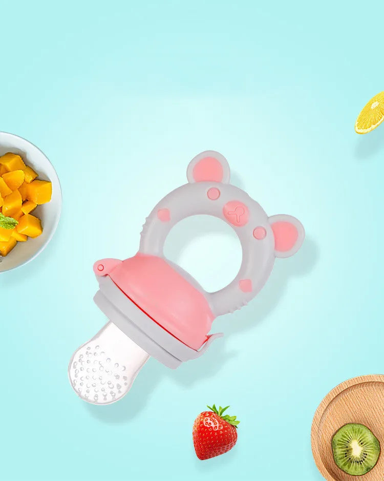 Baby Food Spoon Juice Extractor Fruit Feeder Pacifier