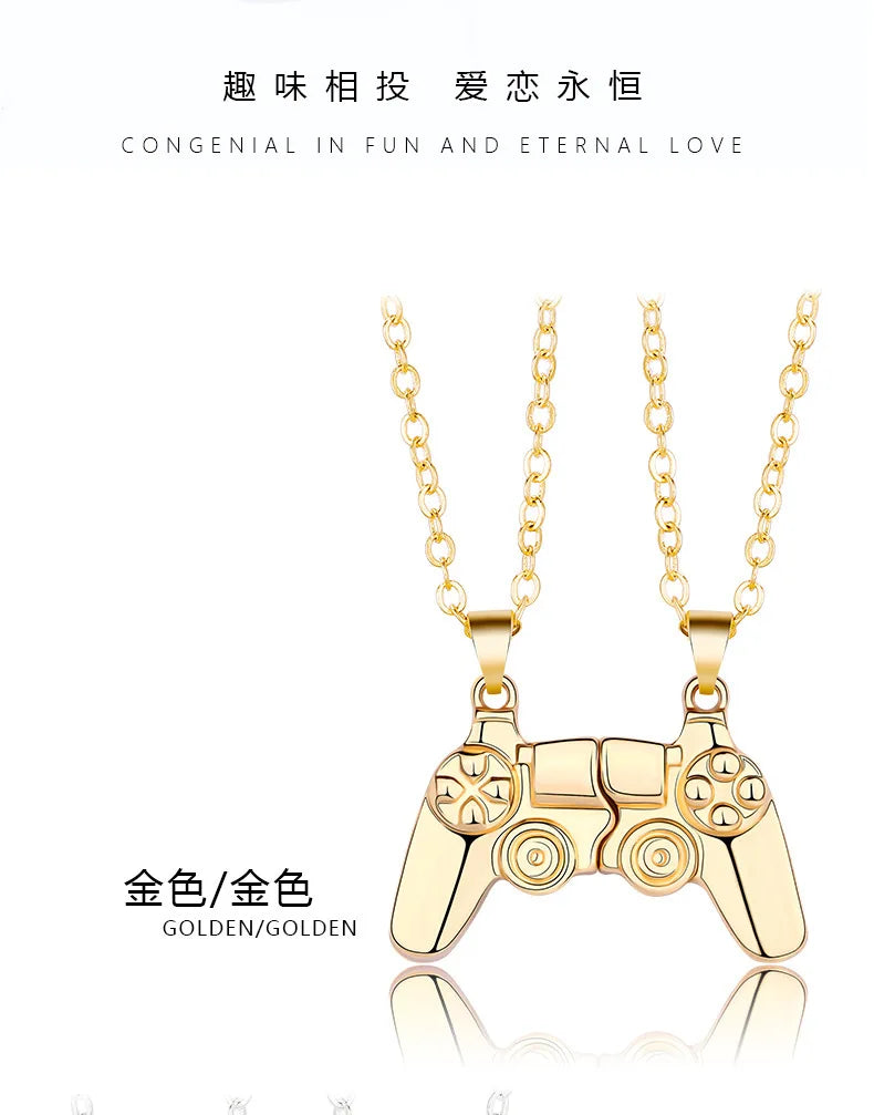 Hip-hop Gamepad Pendant Rope Chain Necklace