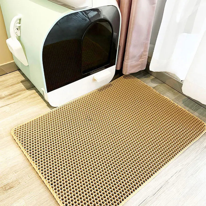 Cat Litter Mat Waterproof Double Layer