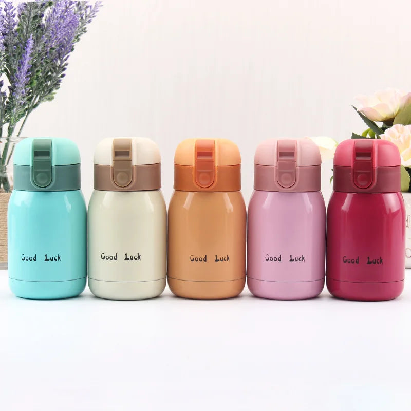 200ml/360ml Cute Candy Mini Stainless Steel Thermal Coffee Mug Vacuum flask insulated