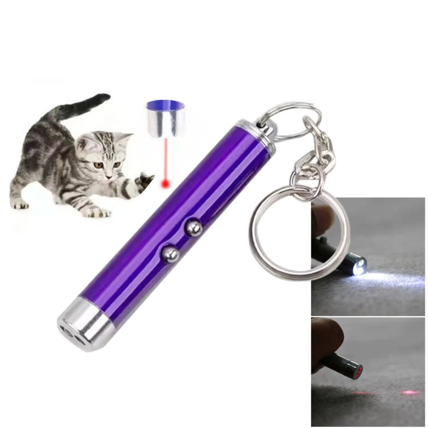 LED Red Point Fancy Cat Laser Pen