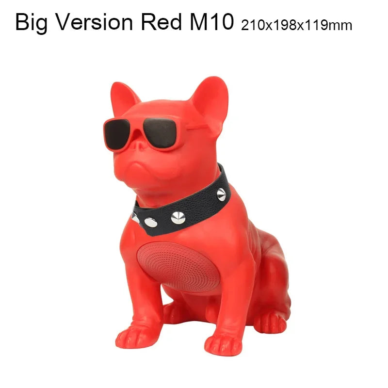 Big Bulldog Wireless Bluetooth Speaker Portable FM Heavy Bass 3D Sound Quality Surround Radio Multifunction  Subwoofer