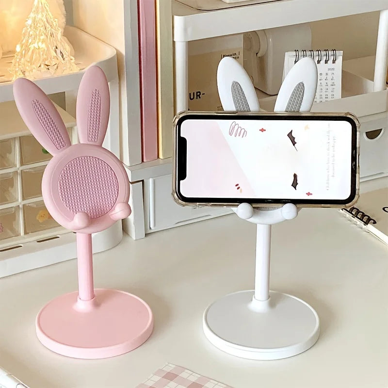 Cute Cartoon Bunny Phone Stand -