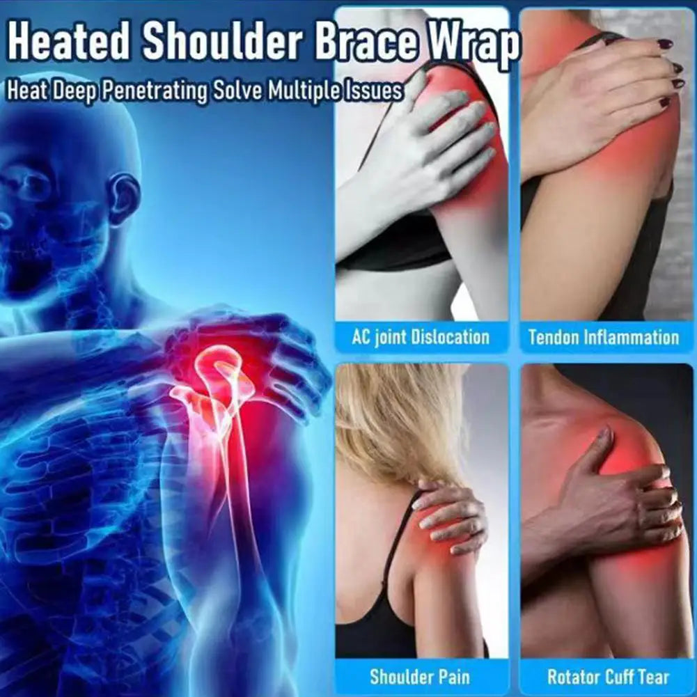 Heated Shoulder Adjustable brace