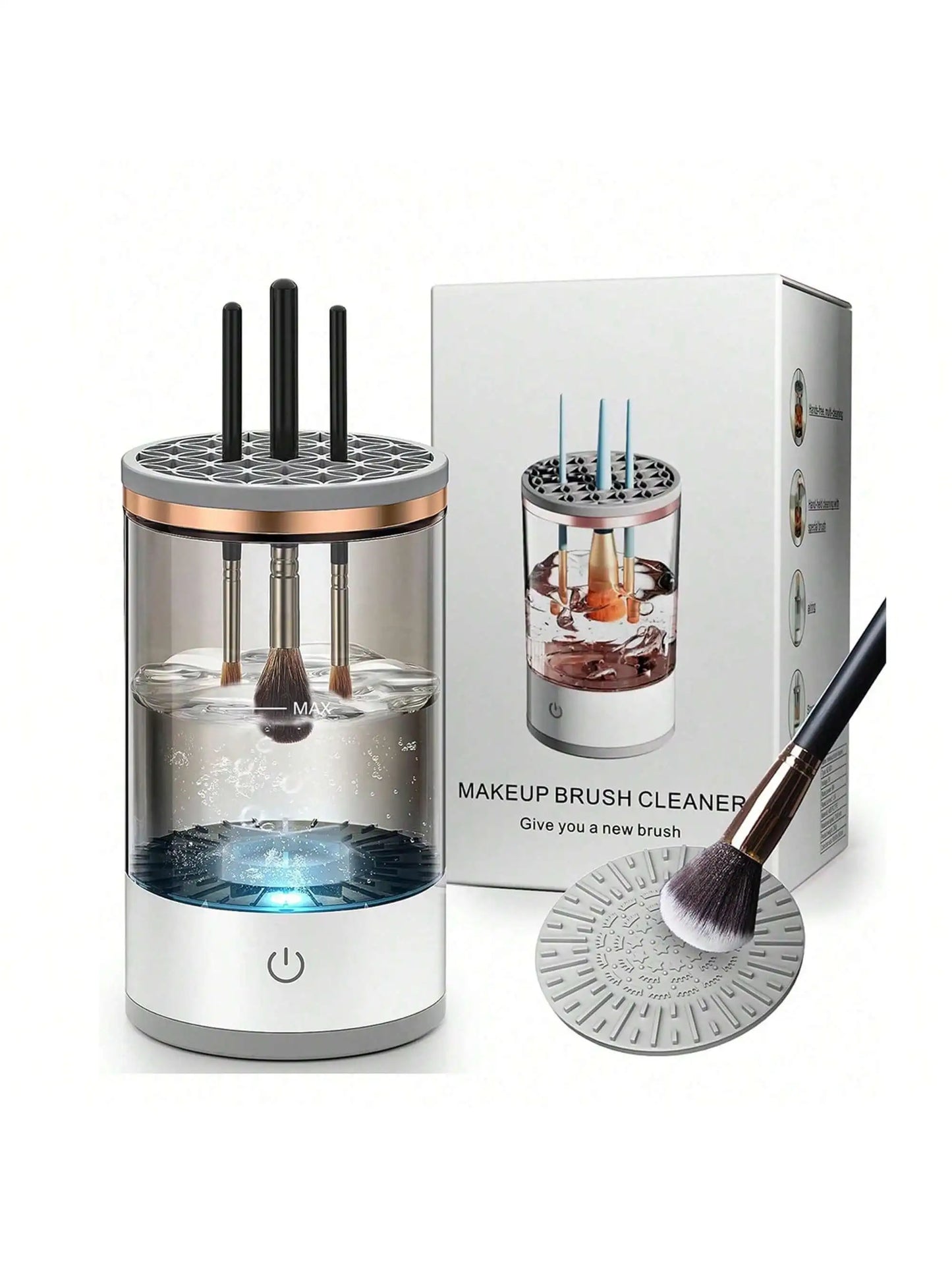 Electric Makeup Brush Cleaner Machine USB