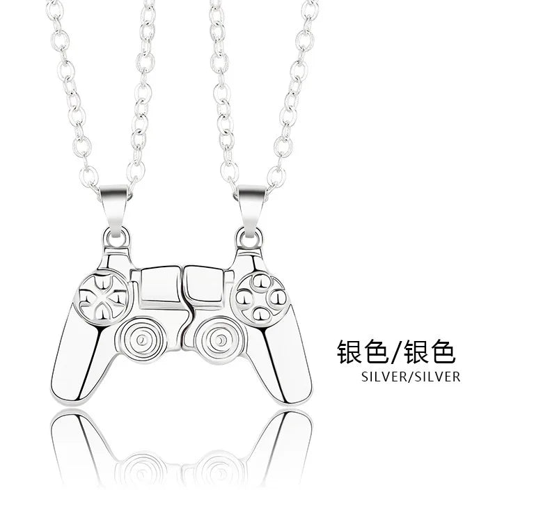 Hip-hop Gamepad Pendant Rope Chain Necklace