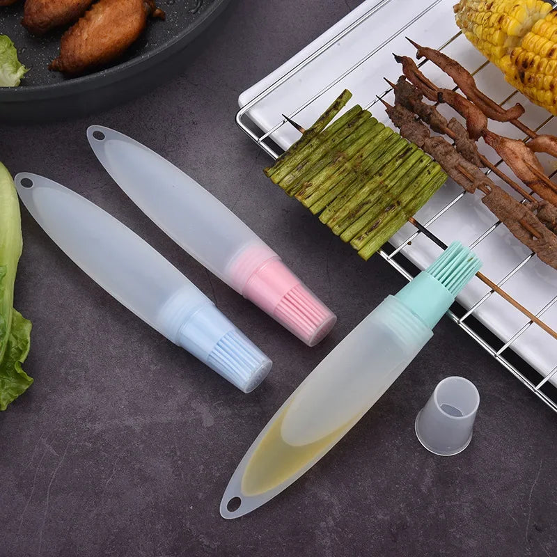 BBQ Oil Bottle Basting Brush