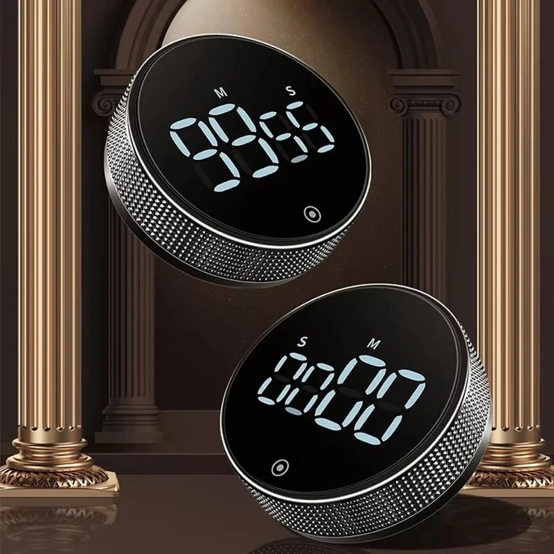 Magnetic Kitchen Timer Digital Timer Manual Countdown Alarm