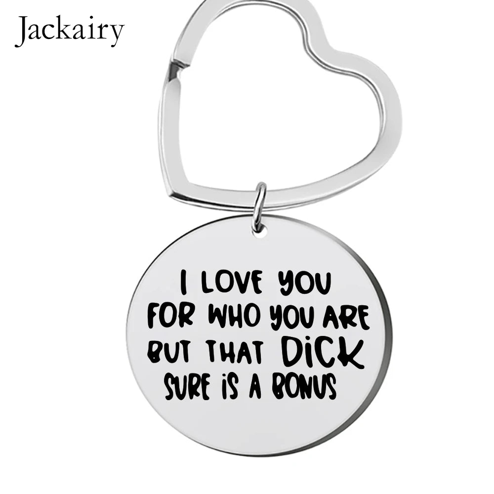 Funny Keychain for Boyfriend/Husband keychain/necklace