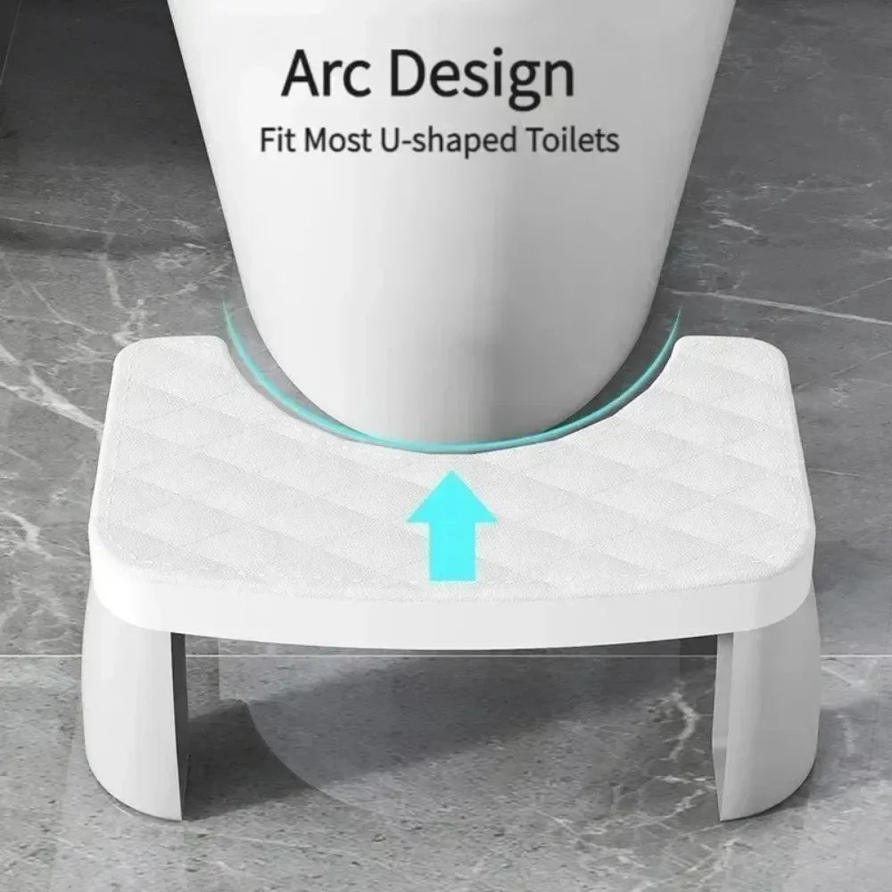 1 PCS Removable Non-slip Toilet Seat Stool